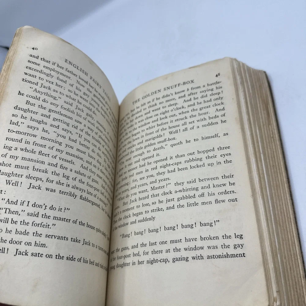 Classic English Fairy Tales Retold & Translated By Flora Annie Steel HC 1918